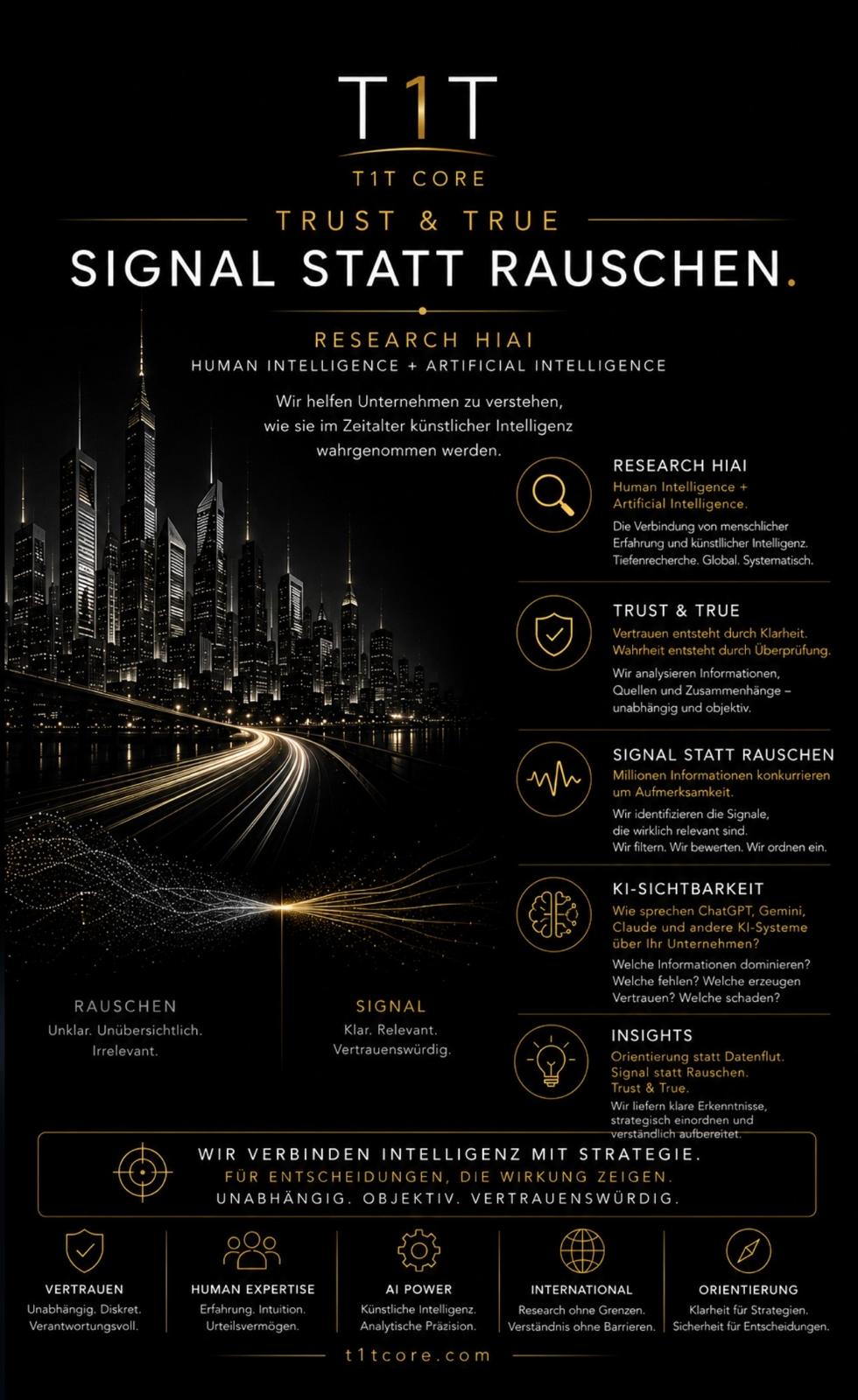 T1T Core - Signal statt Rauschen